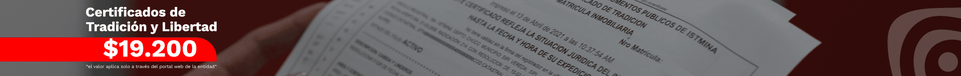 Consulta, Paga y Descarga tu certificado de tradicion y libertad