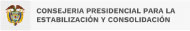 Logo Consejeria Presidencial para la Estabilización y Consolidación