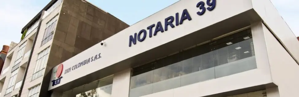 Imagen de una notaria