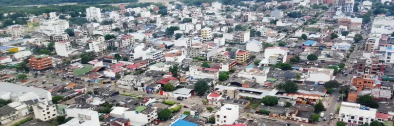 Paisaje de Yopal, municipio colombiano, capital del departamento de Casanare